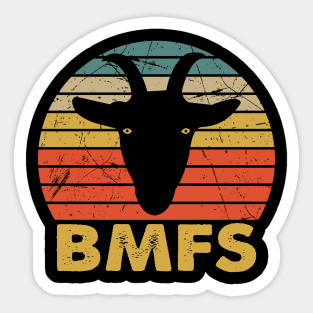 Vintage Sunset Billy Strings BMFS Sticker